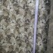 feltro di lana 30 cm x 150 cm spessore 2mm ricamato a fiori, marroncino