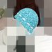 cappellino neonata fatto a mano uncinetto cotone