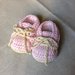 Scarpine da neonato con lacci