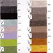 feltro di lana 2mm - 20cm x 150cm colori a scelta