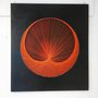 Quadro Orange string art