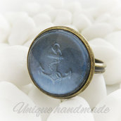 Anello con ancora Anello con ancora