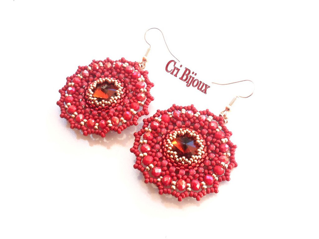 Orecchini Color Oro Rosa Con Zirconi E Cristallo Color Quarzo Rosa Pendente - Foto 8