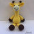 Giraffa amigurumi realizzata a mano