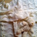 Copertina neonato avorio, copertina battesimo, regalo nascita, copertina ai ferri, copertine lana, copertine