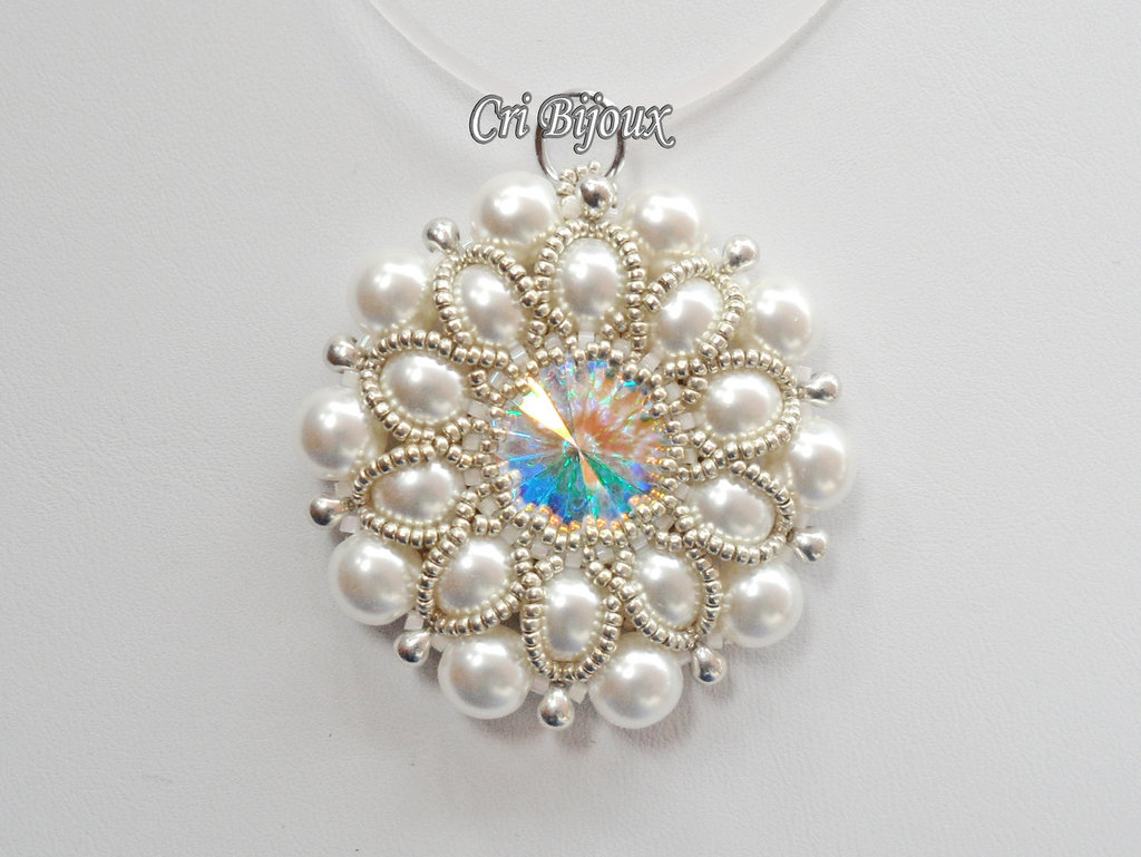 Lalique Ciondolo Rotondo In Cristallo Aréthuse Incolore - Foto 5