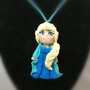 Collana in fimo, con Elsa(Frozen)
