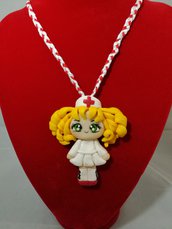 Collana in fimo con Candy Candy