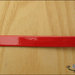Nastro similpelle vernice, colore rosso lucido, cm. 100 x 10 mm. 