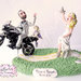 Cake topper matrimonio/anniversario “Cuori rombanti” (personalizzabile)