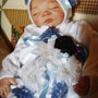 vestito bambola antica o reborn-doll antique dress or reborn doll