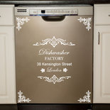 Adesivo per lavastoviglie "Dishwasher"