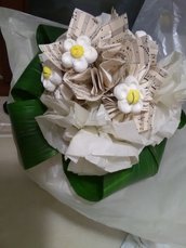 Bouquet di fiori di carta