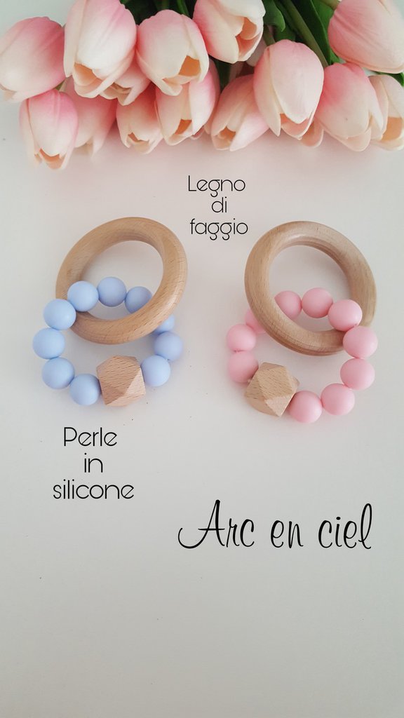 4 Collane Sensoriali Da Masticare In Silicone - Per Bambini, Dentizione, Ansia, Bisogni Speciali - Con Corda Di Sicurezza