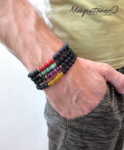 Bracciale uomo,bracciale perline pietra,bracciale pallini,bracciale sfere,regalo uomo,idea regalo,pietra lavica,lava beads Bracciale uomo,bracciale perline pietra,bracciale pallini,bracciale sfere,regalo uomo,idea regalo,pietra lavica,lava beads