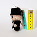 James Delaney portachiavi amigurumi uncinetto bambola Tom Hardy Taboo