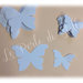 Farfalle per coni, menù, inviti, confettate... cm. 6