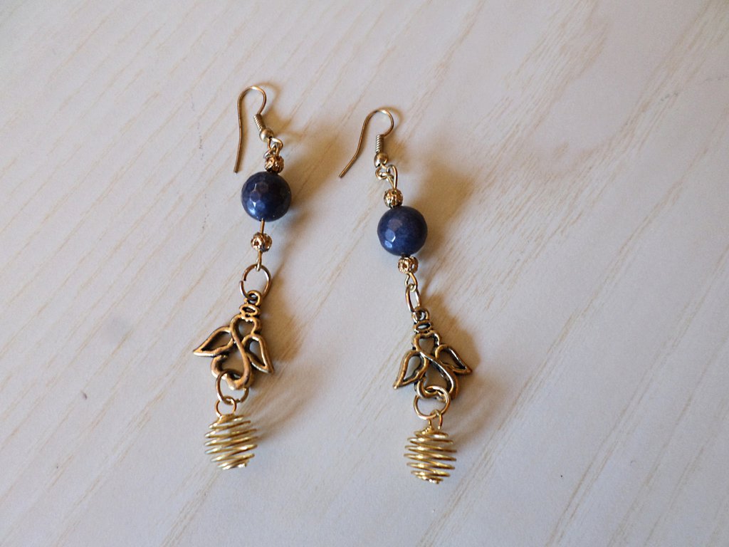 Avon 1995 Sparkle Heart Orecchini A Clip Con Perno Color Oro, Finta Marcasite, Bigiotteria, Gioielli Da Collezione Vintage, Gioielli Di Proprietà - Italia - Foto 3