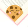 Segnalibro biscotto con gocce di cioccolato, segnalibro ad angolo, dolci in feltro, regalo fidanzata, regalo amica, natale pannolenci
