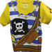 T-shirt Pirata tg. 4-6 anni 