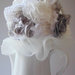 PATIKIL 15 Fiori In Chiffon Rossi Con Perle E Strass – 6 Cm, Applicazioni Tessili Per DIY, Matrimoni E Decorazioni