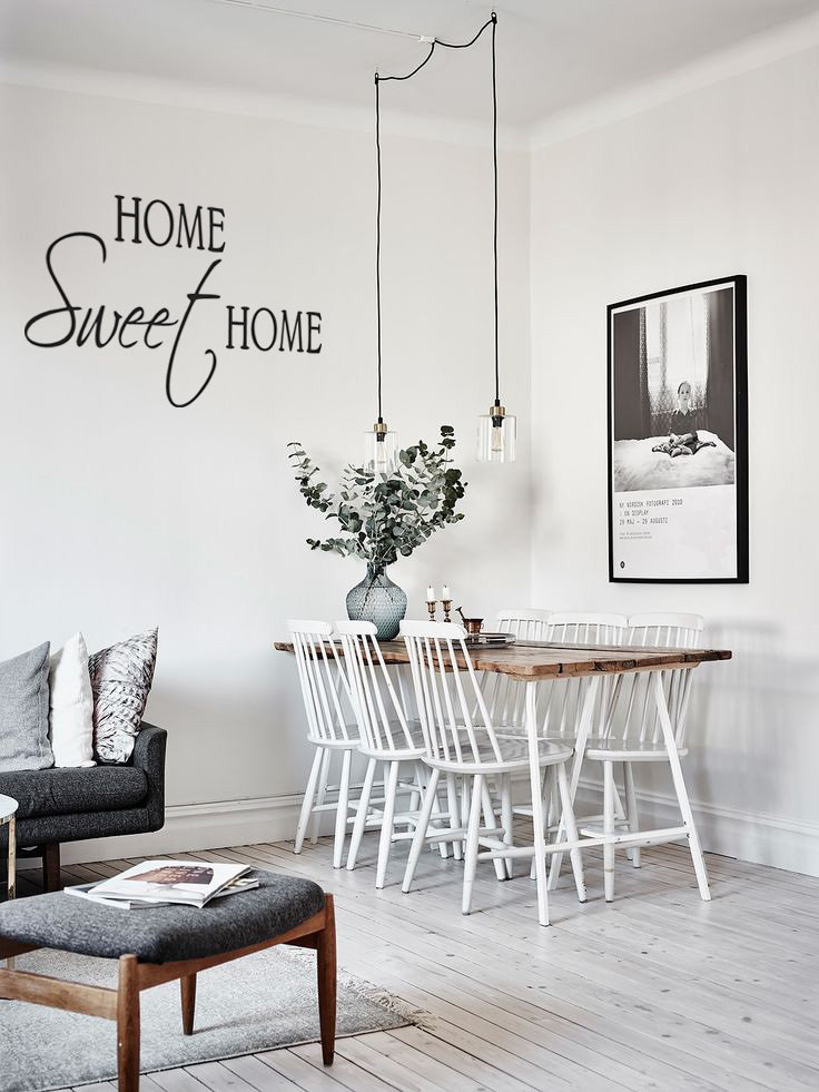 Poster Home Sweet Home in bianco e nero | IT Poster Home Sweet Home in bianco e nero | IT
