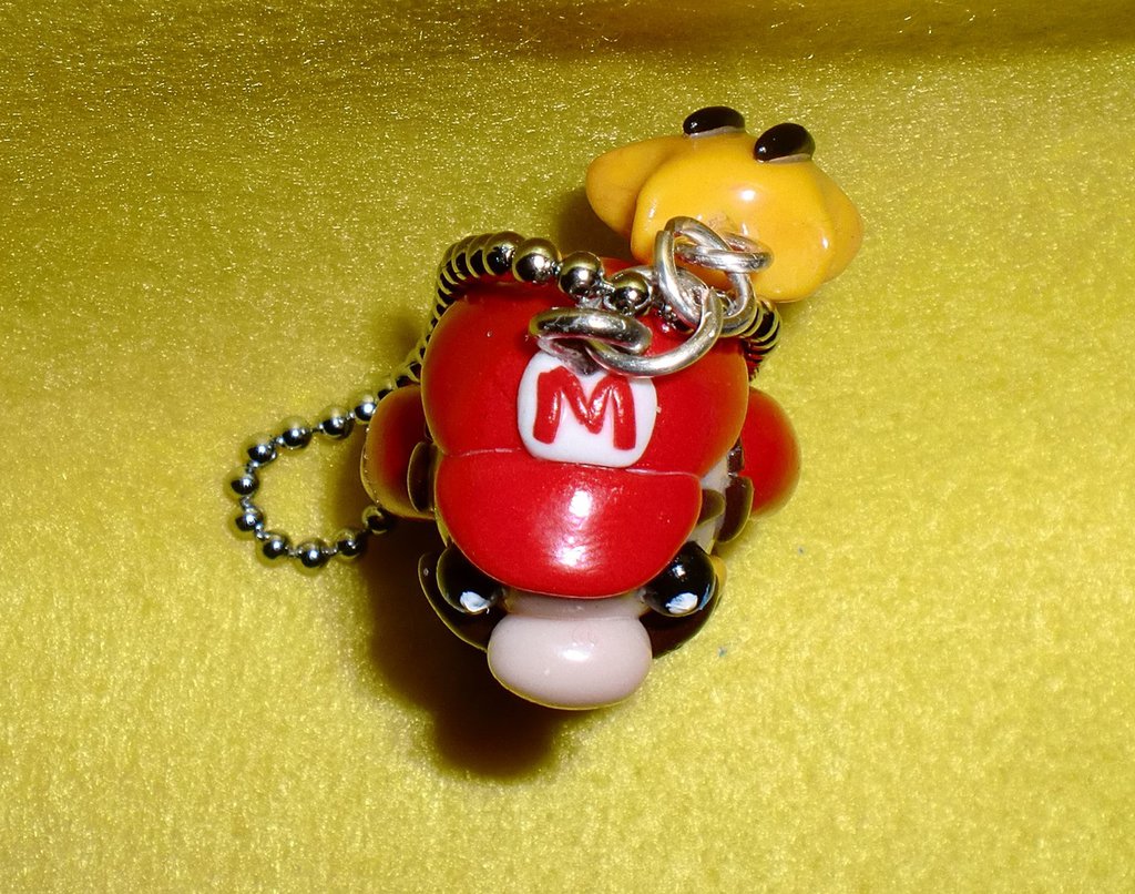 Portachiavi Ufficiale Super Mario In Gomma E Metallo, Personaggio Mario, Multicolore, Altezza 6 Cm - 3