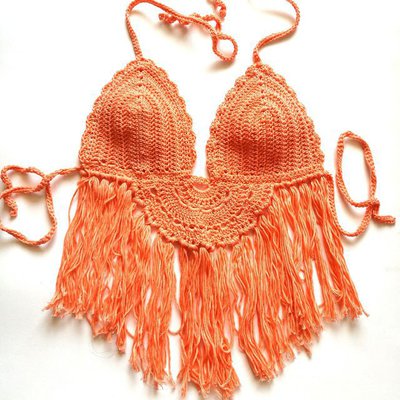 Crop top crochet Aragosta Crop top crochet Aragosta