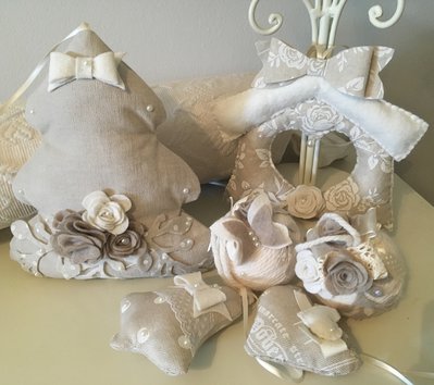 Set/lotto decorazione casa shabby natale Orchidea Set/lotto decorazione casa shabby natale Orchidea