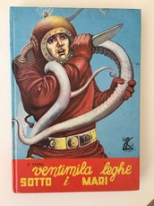 Libro vintage Giulio Verne