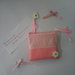 Mini bag pink flower