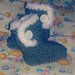 Stivaletti scarpette scarpine crochet tipo Ugg neonato bebè