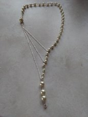 collana in perle swarowski