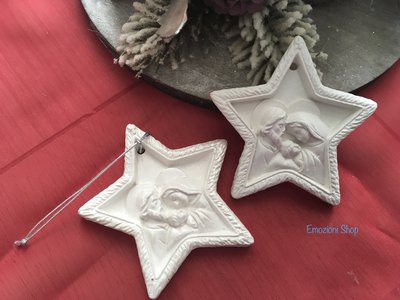 Stella Di Natale Resina.Stampo Stella Di Natale Con Sacra Famiglia Materiali Materiali Su Misshobby