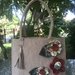 BORSA IN LANA COTTA CON FIORI