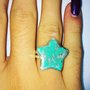 Anello " le stelle argentate"