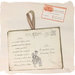 Idea regalo Festa dei Nonni : Targa - Cartolina postale in legno personalizzata