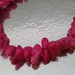 Perline in pietra naturale howlite rosa