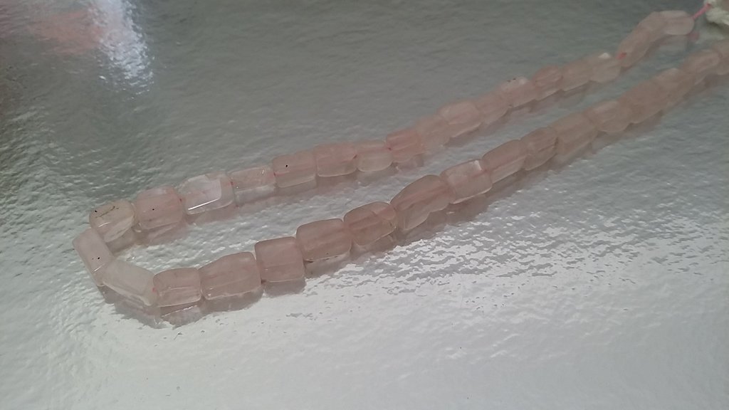 Bracciale In Pietre Naturali Ametista E Quarzo Rosa - Elastico, Regalo Donna - Foto 6