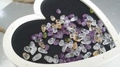 Perline forma piccola goccia pietra naturale