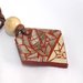 collana con ciondolo in forex marrone stile mosaico