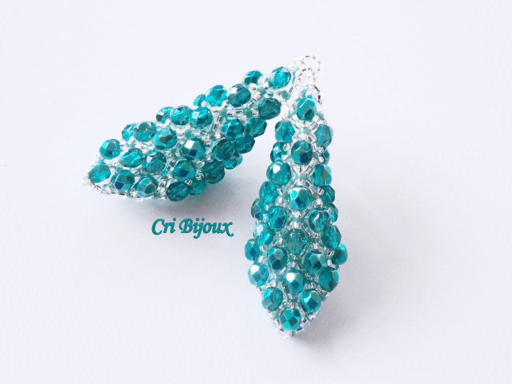 FANCIME Orecchini A Goccia In Argento Sterling 925 Con Turchesi E Zirconi - Donna