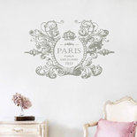 Adesivo shabby chic Paris Gare du nord