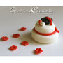 Mini cake segnaposto laurea