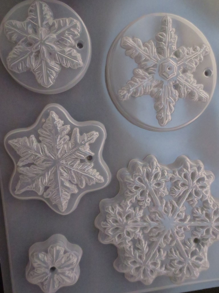 Stampo In Silicone Per Fiocchi Di Neve - Foto 10
