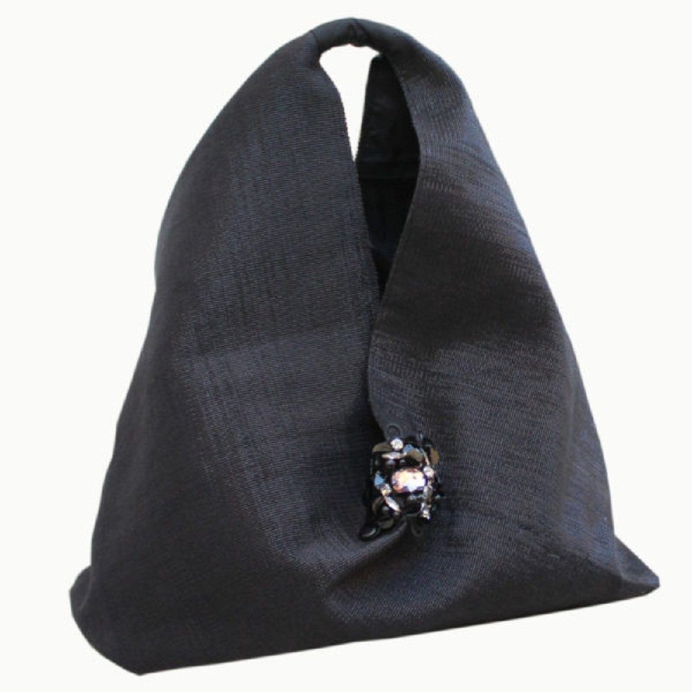Borsa grande shopping bag riciclare pieghevole con tasca laterale