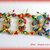 Bracciali in fimo con teschi colorati handmade kawaii halloween personalizzabile 