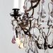 Gocce, ricambi per lampadari con pezzi rotti, come Venini, Mazzega, Artemide, Maria Teresa, in vetro soffiato di Murano, color trasparente e rosa