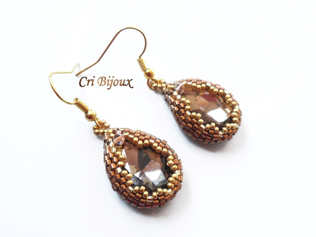 Orecchini Boho In Bronzo Turchese, Goccia Lunga, Cerchio - Foto 12