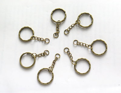 2 Portachiavi Ciondolo In Bronzo Antico Stile Steampunk – 62 Mm Per Gioielli Fai Da Te